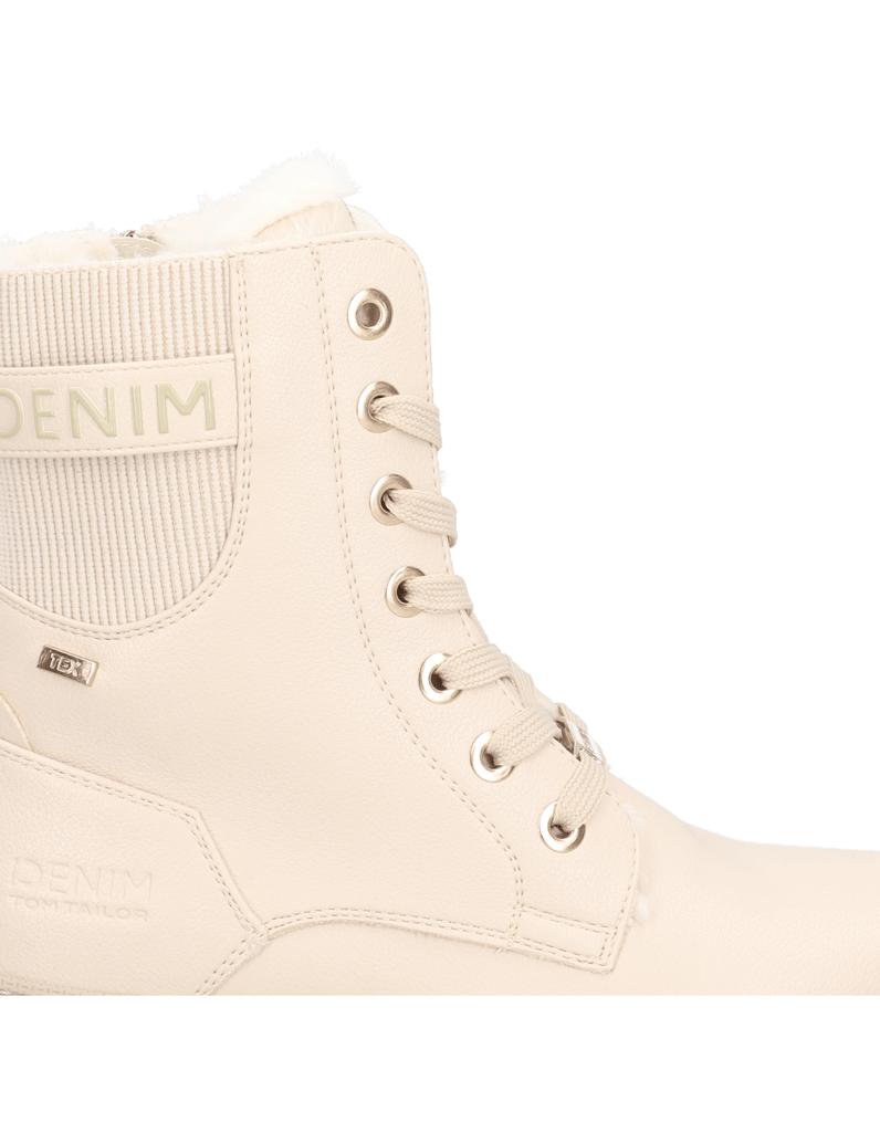 Tom-Tailor-šněrovací-kotníčkové-boty-béžová