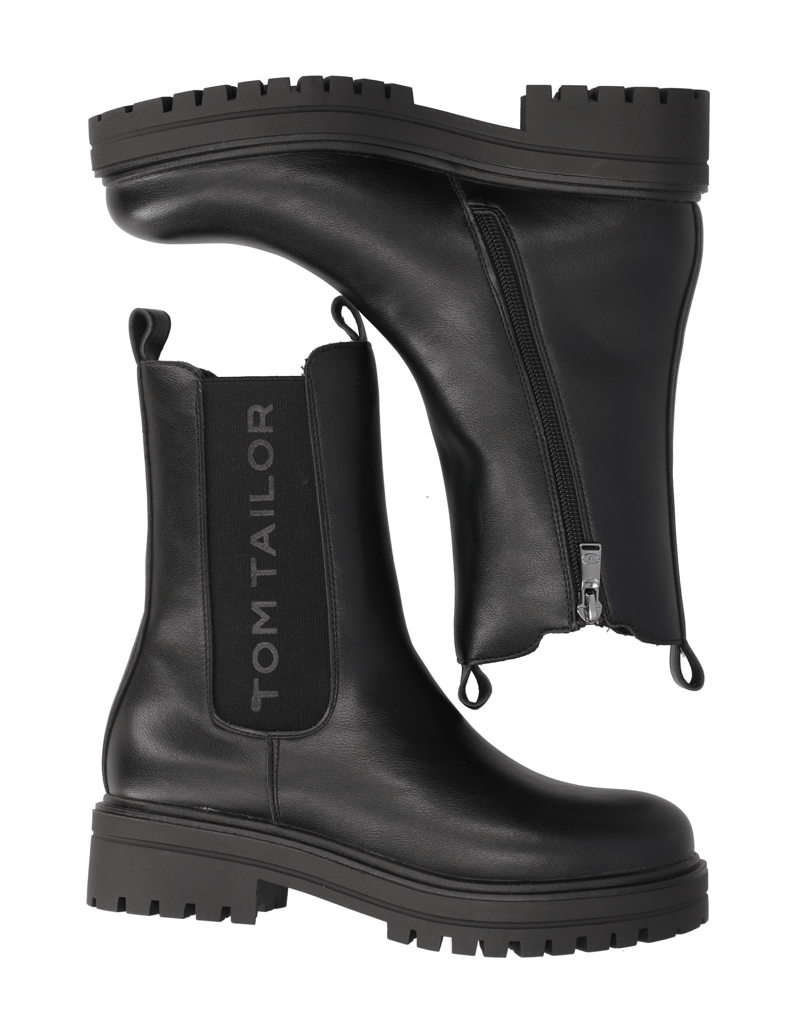 Tom-Tailor-chelsea-boots-čierna