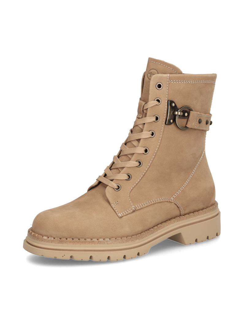 TAMARIS-Schnürboot-beige