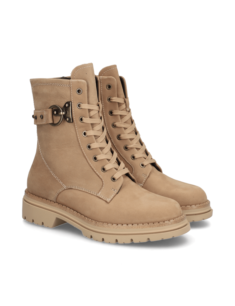 TAMARIS-Schnürboot-beige