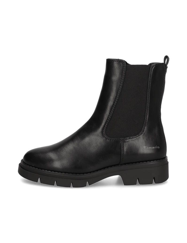 TAMARIS-chelsea-boots-čierna