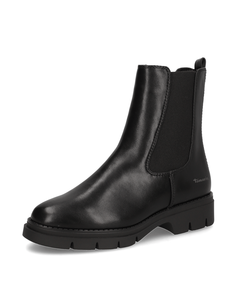 TAMARIS-chelsea-boots-čierna