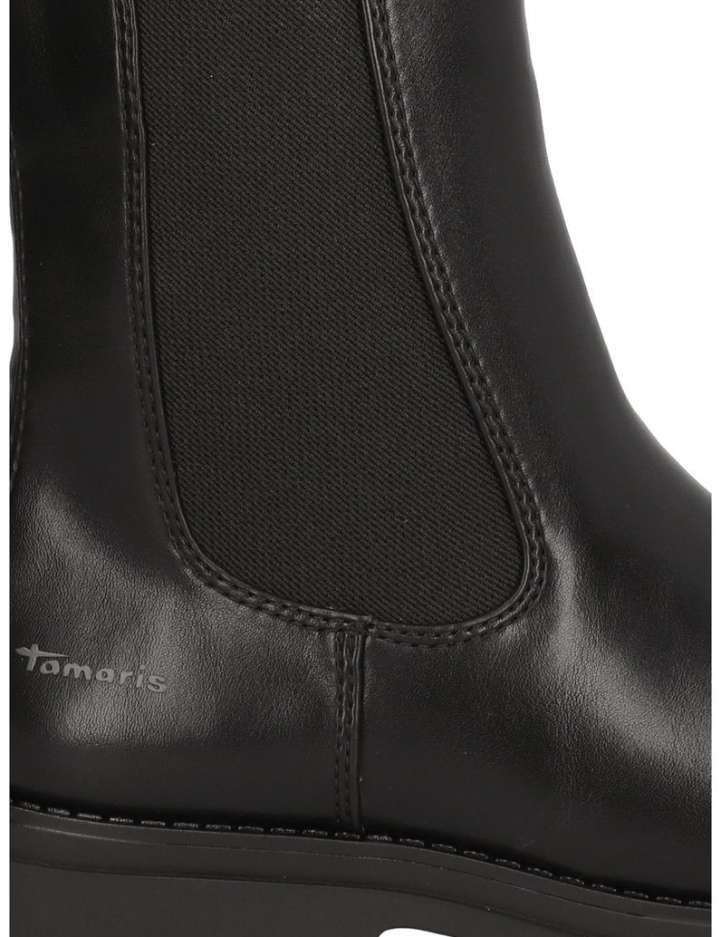 TAMARIS-chelsea-boots-čierna