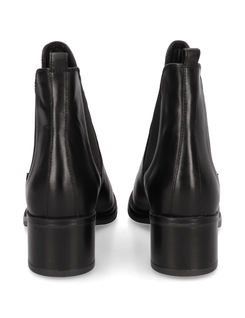 Pat-Calvin-Glattleder-Stiefelette-schwarz