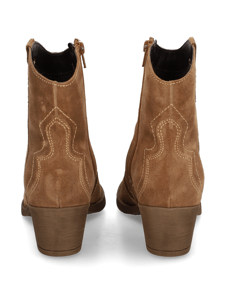 TAMARIS-semiš-usnje-elegantni-gležnjarji-črna