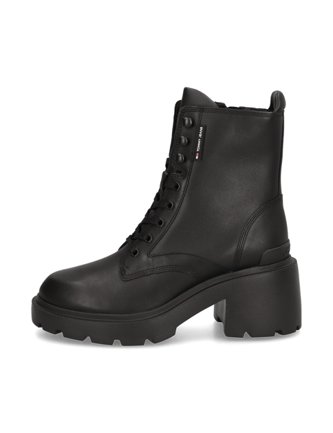 Tommy Jeans TJW MID HEEL BOOT LEATHER