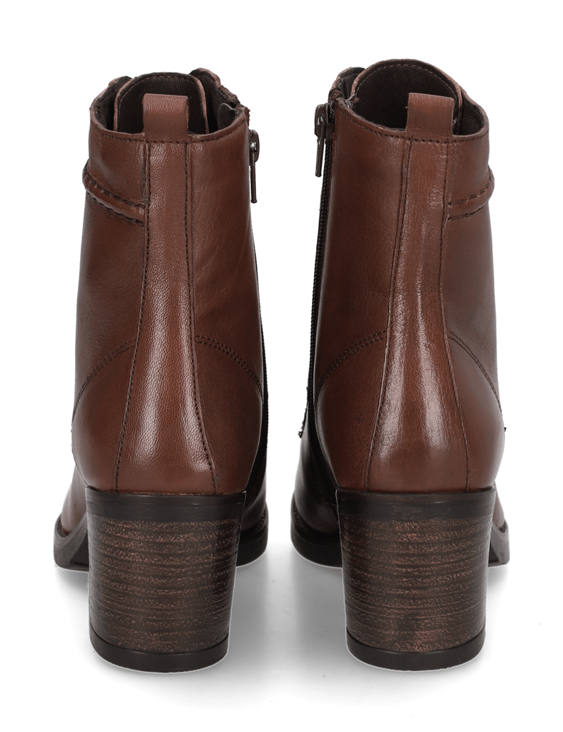 Pat-Calvin-hladká-koža-Šnurovacie-čižmičky-hnedá