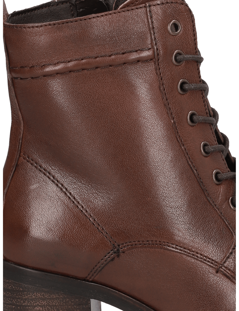 Pat-Calvin-hladká-koža-Šnurovacie-čižmičky-hnedá