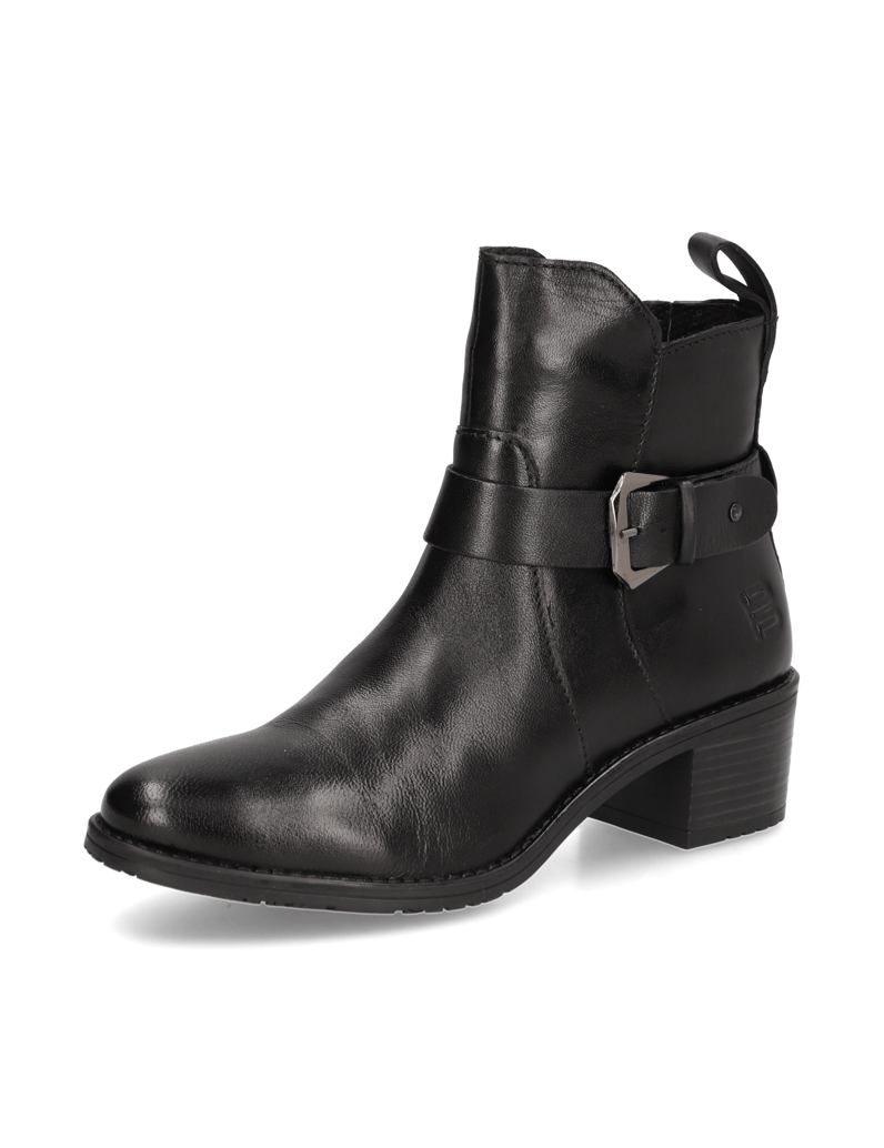 TT.-BAGATT-hladká-koža-čižmičky-čierna