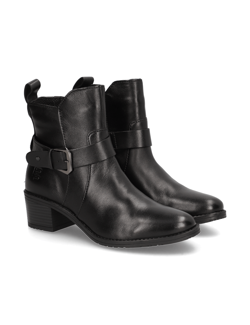 TT.-BAGATT-hladká-koža-čižmičky-čierna