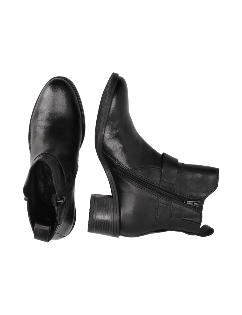 TT.-BAGATT-hladká-koža-čižmičky-čierna