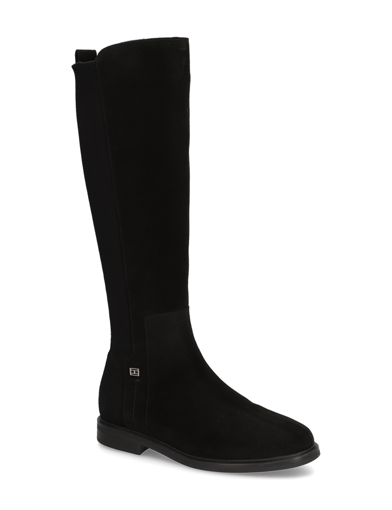 Tommy-Hilfiger-ESSENTIAL-FLAT-LONG-BOOT-schwarz