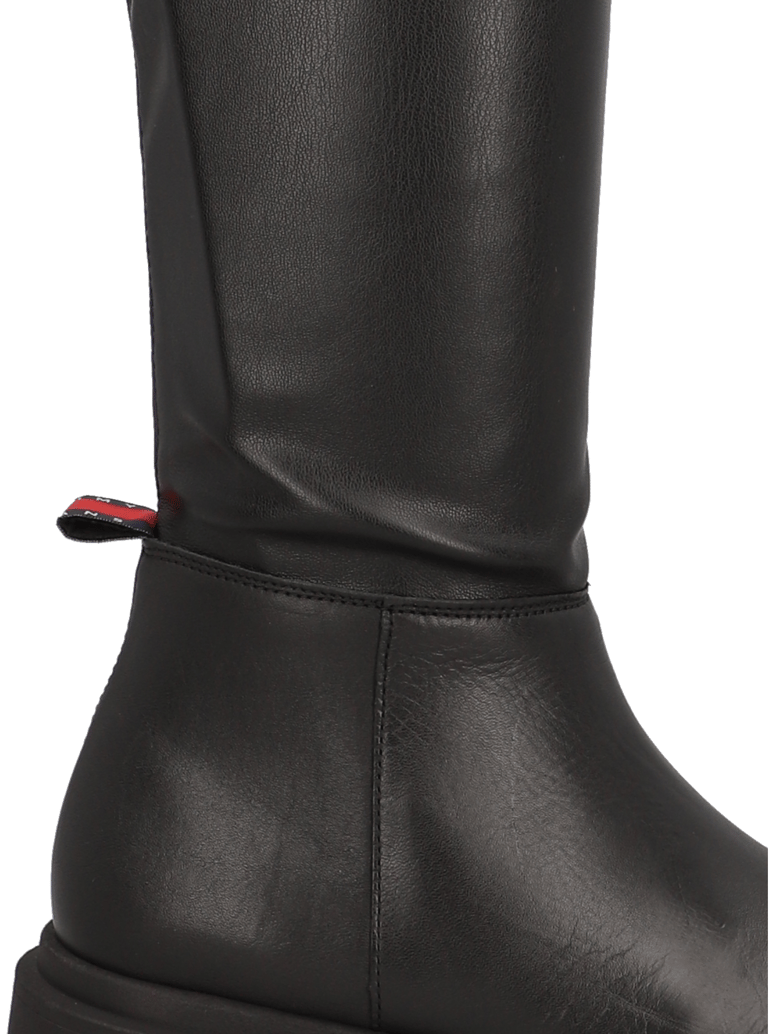 Tommy-Jeans-TJW-OVER-THE-KNEE-BOOTS-čierna