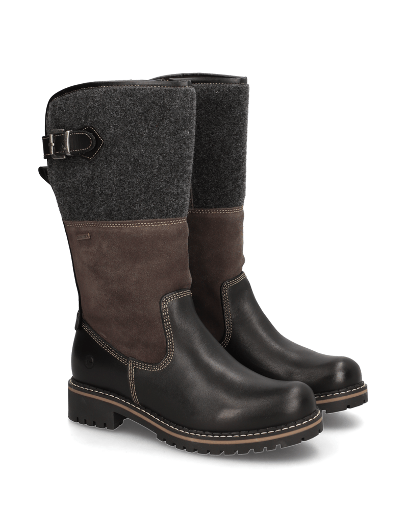 TAMARIS-čižmy-hnedá