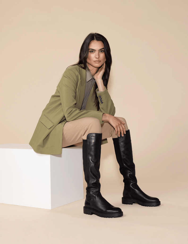 Pat-Calvin-kombinacija-usnja-škornji-črna