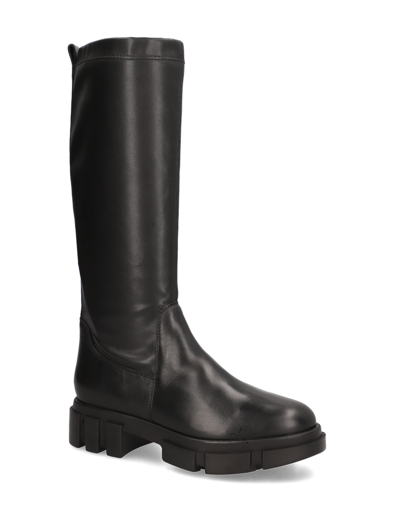 Pat-Calvin-Lederkombination-Stiefel-schwarz