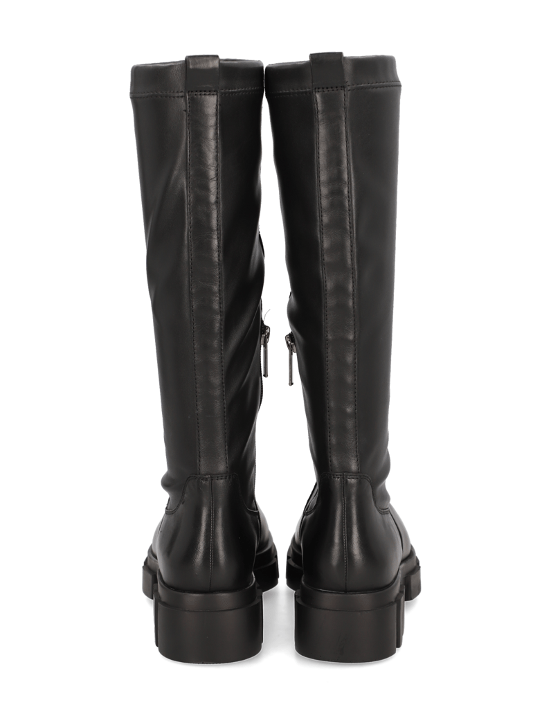 Pat-Calvin-Lederkombination-Stiefel-schwarz