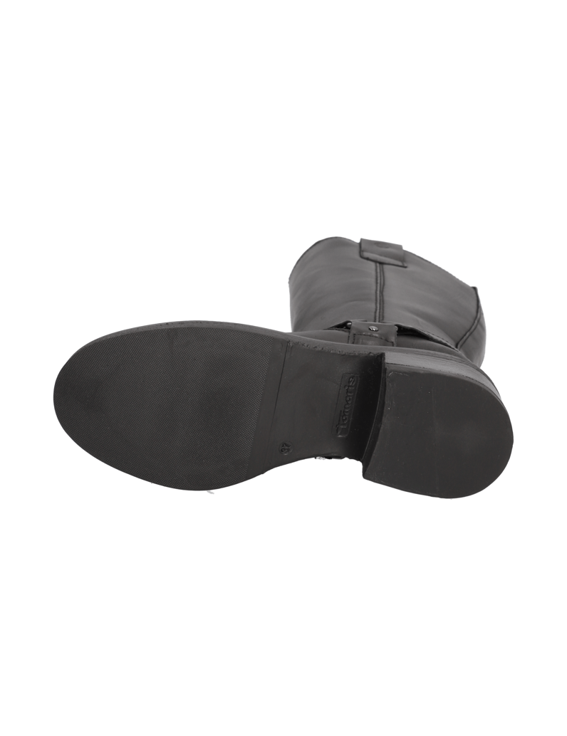 TAMARIS-Glattleder-Stiefel-braun