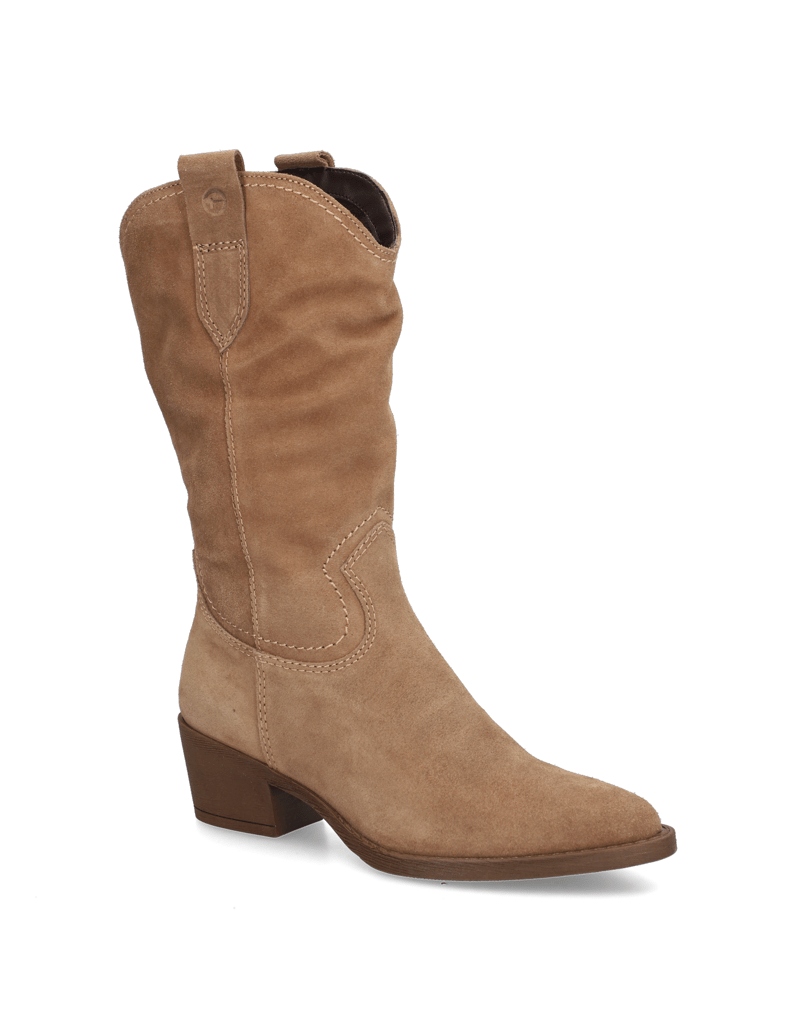 TAMARIS-Veloursleder-Stiefel