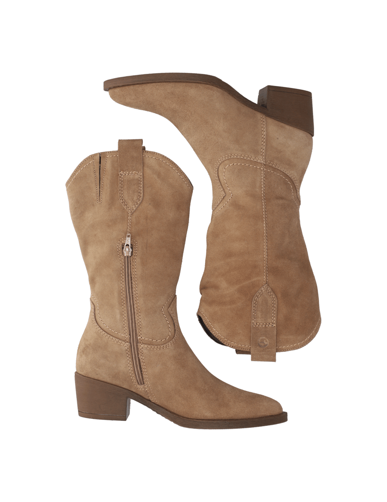 TAMARIS-Veloursleder-Stiefel