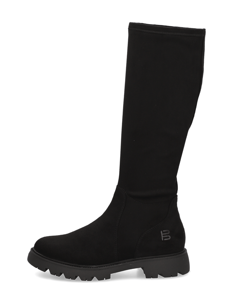 TT.-BAGATT-imitácia-velúru-kozačky-černá