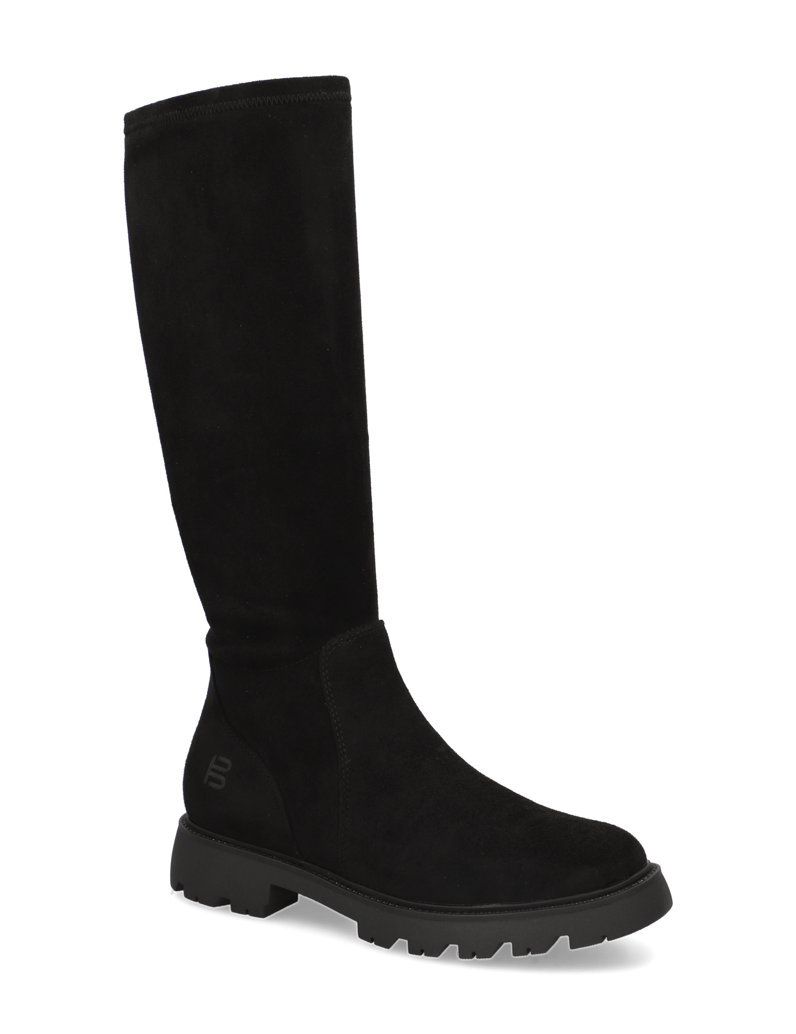 TT.-BAGATT-imitácia-velúru-kozačky-černá