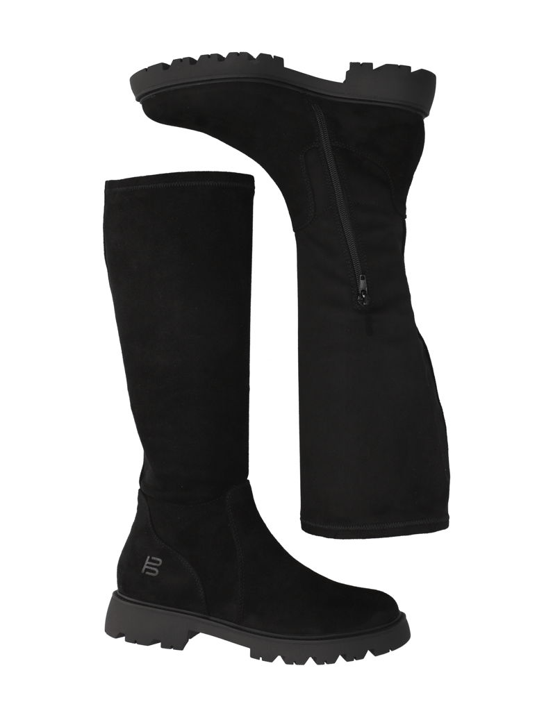 TT.-BAGATT-imitácia-velúru-kozačky-černá