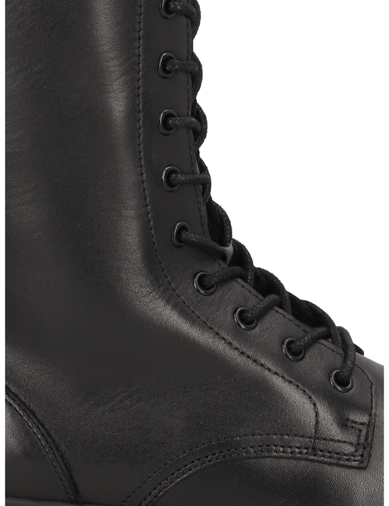 TAMARIS-hladká-kůže-kozačky-černá