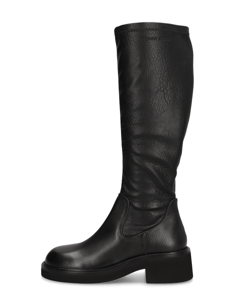 Tommy-Jeans-TJW-STRETCHY-LONG-BOOT-schwarz