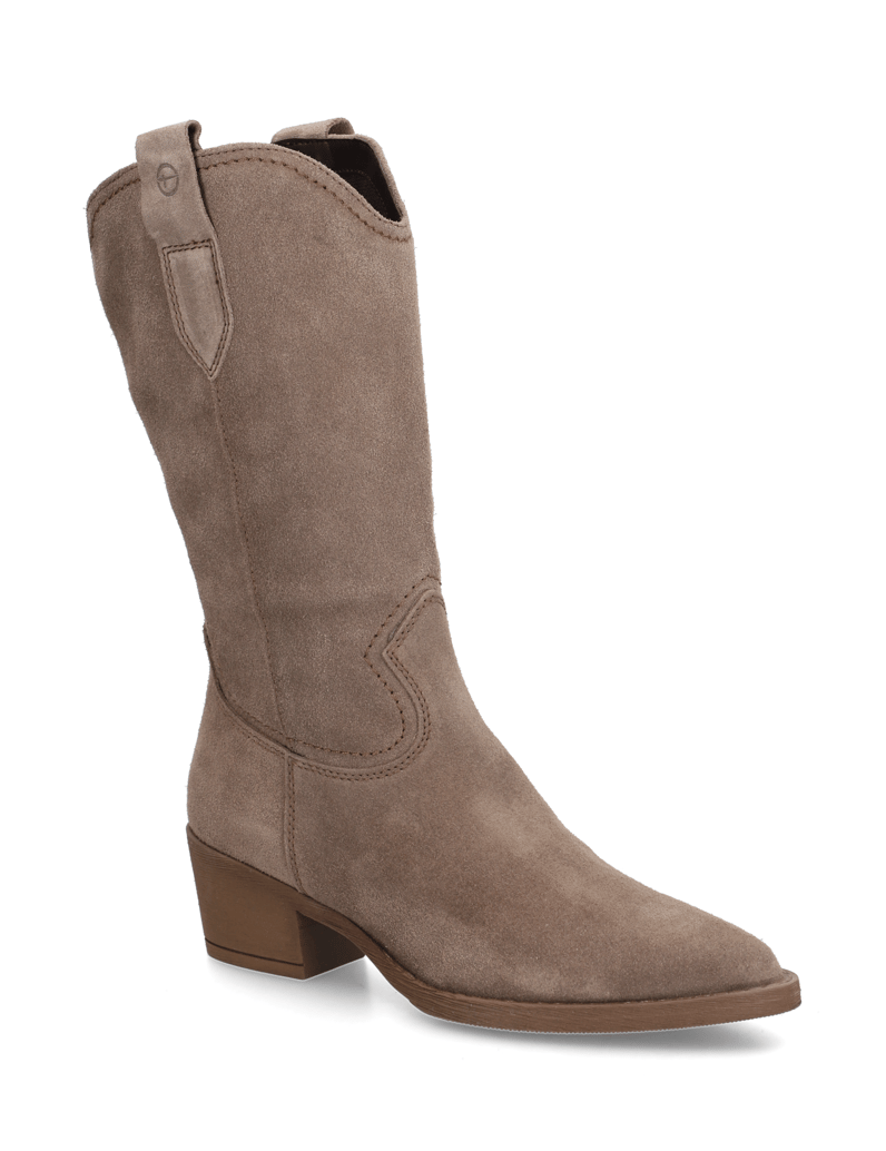 TAMARIS-kozačky-šedá