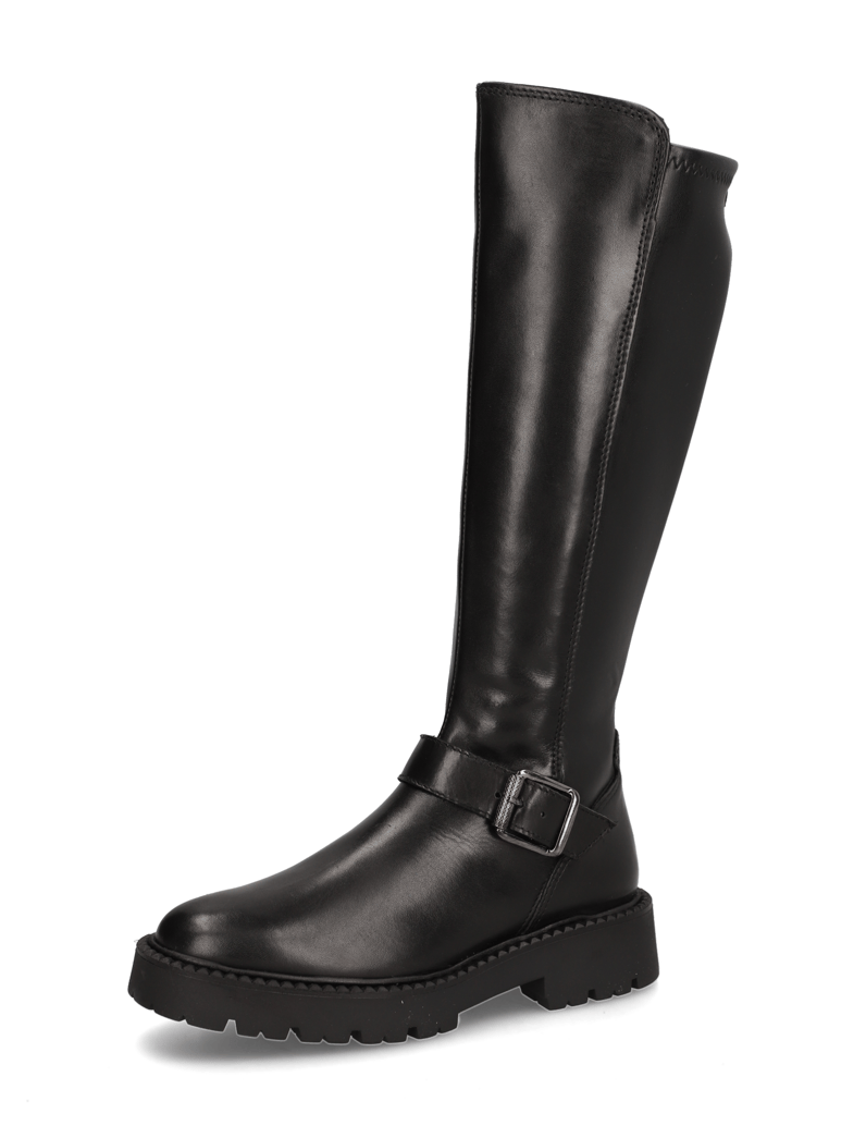 TAMARIS-kozačky-černá