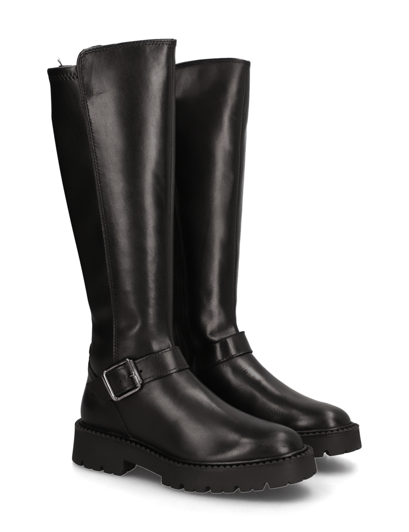 TAMARIS-kozačky-černá