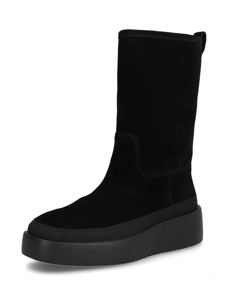 CALVIN-KLEIN-JEANS-FLATFORM-MID-BOOT-SUEDE-WL-černá