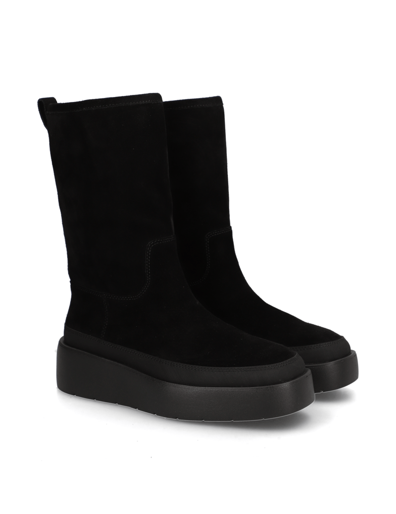 CALVIN-KLEIN-JEANS-FLATFORM-MID-BOOT-SUEDE-WL-černá