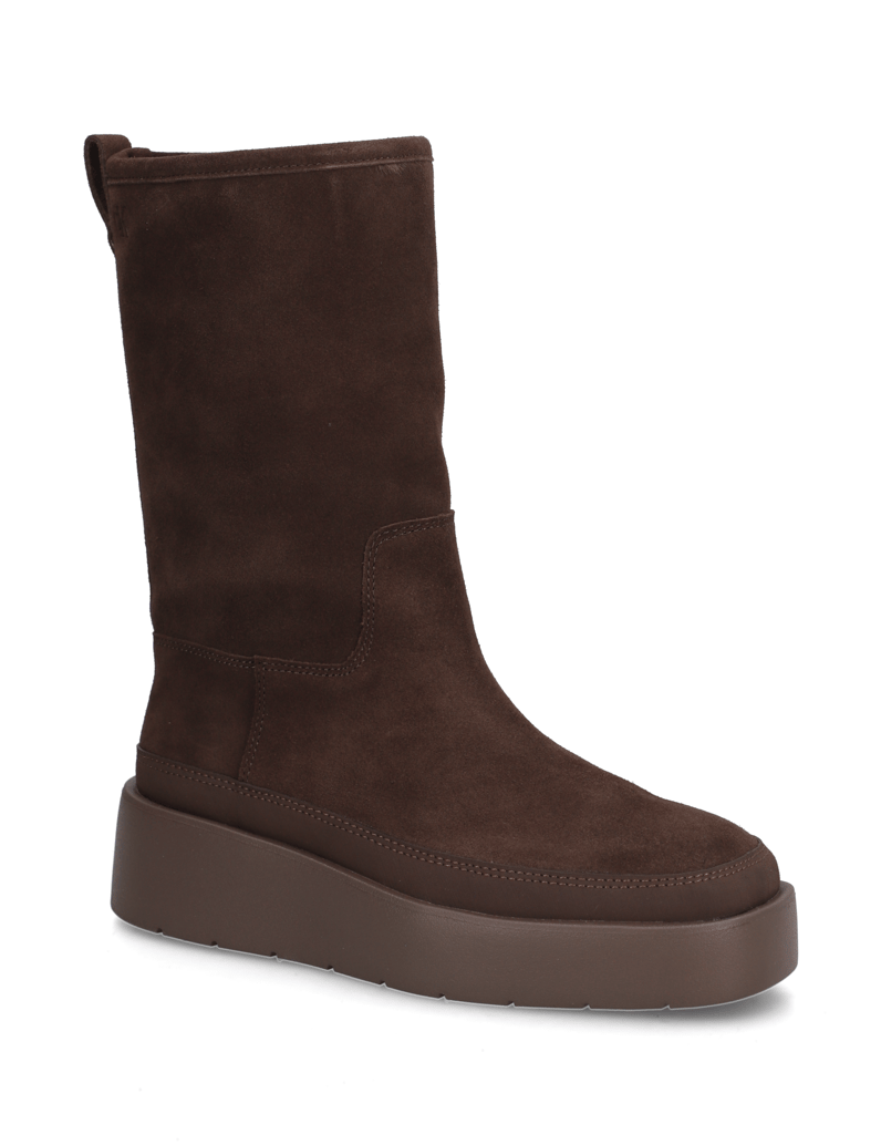 CALVIN-KLEIN-JEANS-FLATFORM-MID-BOOT-SUEDE-WL-čierna