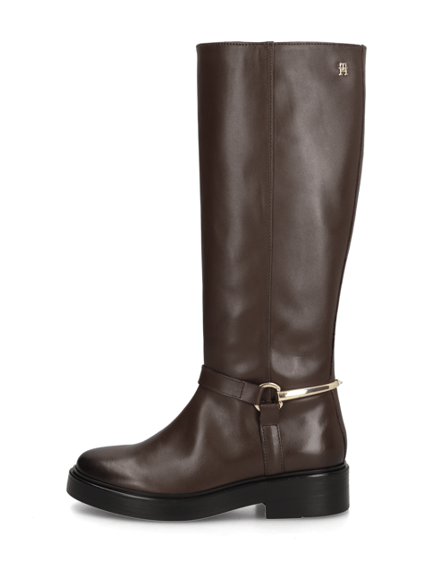 TH STUD LEATHER KNEE RIDINGBOOT