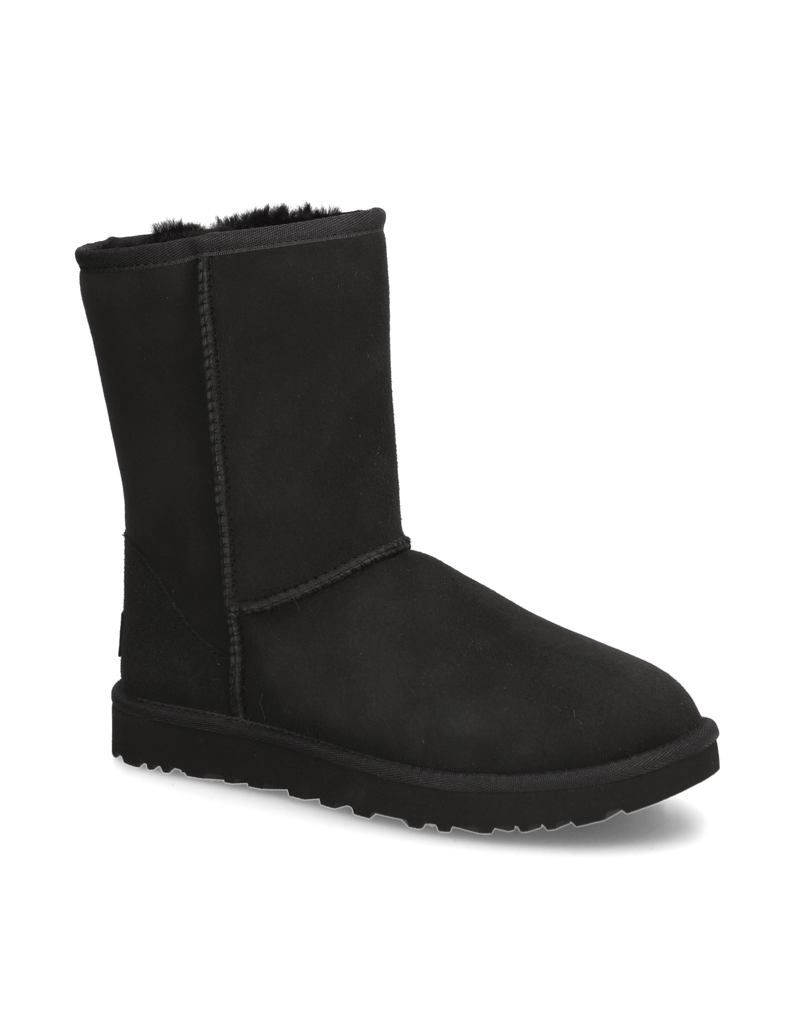 UGG-W-CLASSIC-SHORT-schwarz