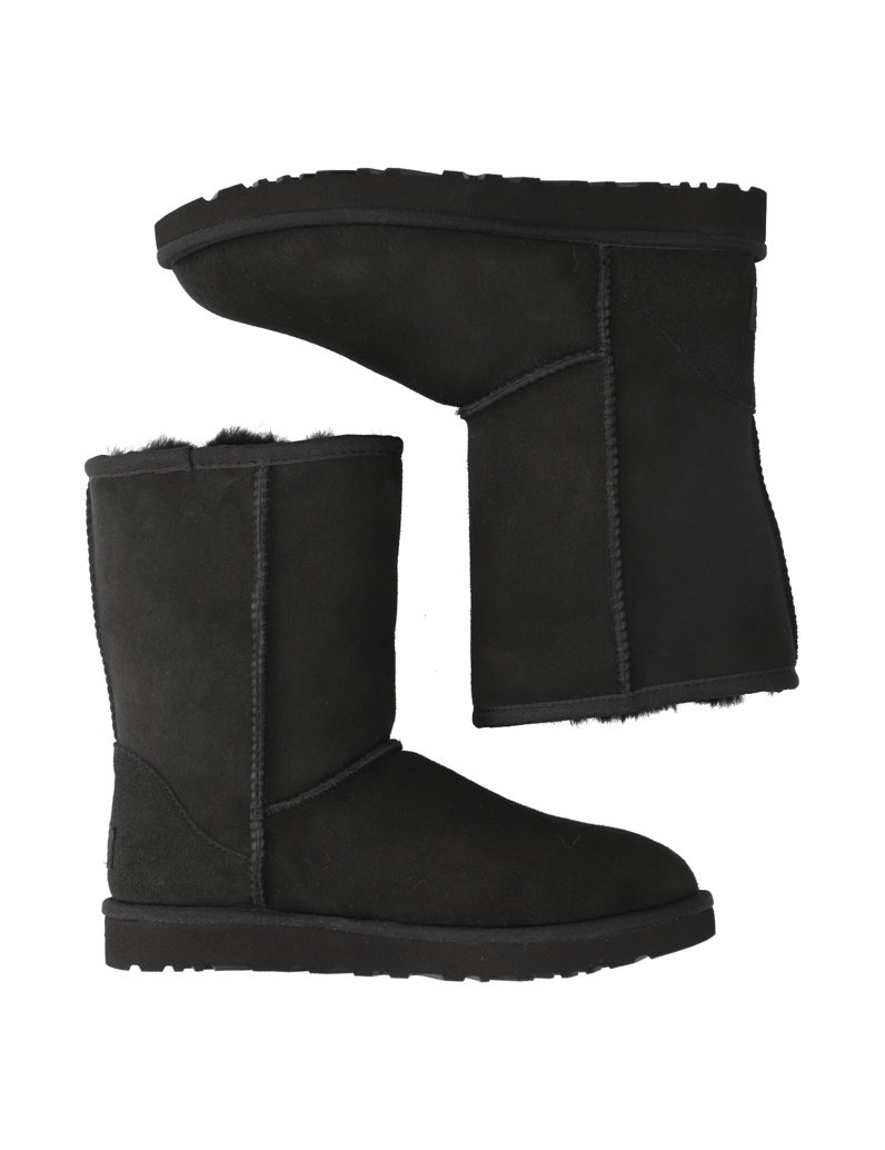 UGG-W-CLASSIC-SHORT-schwarz