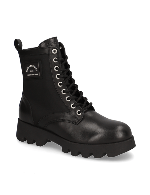 

TERRA FIRMA HI LACE BOOT, Černá