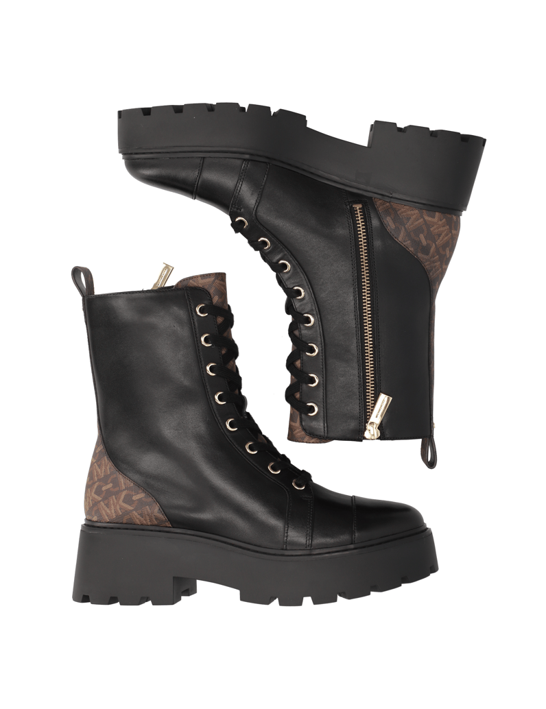 Michael-Kors-gležnjarji-na-vezalke-črna