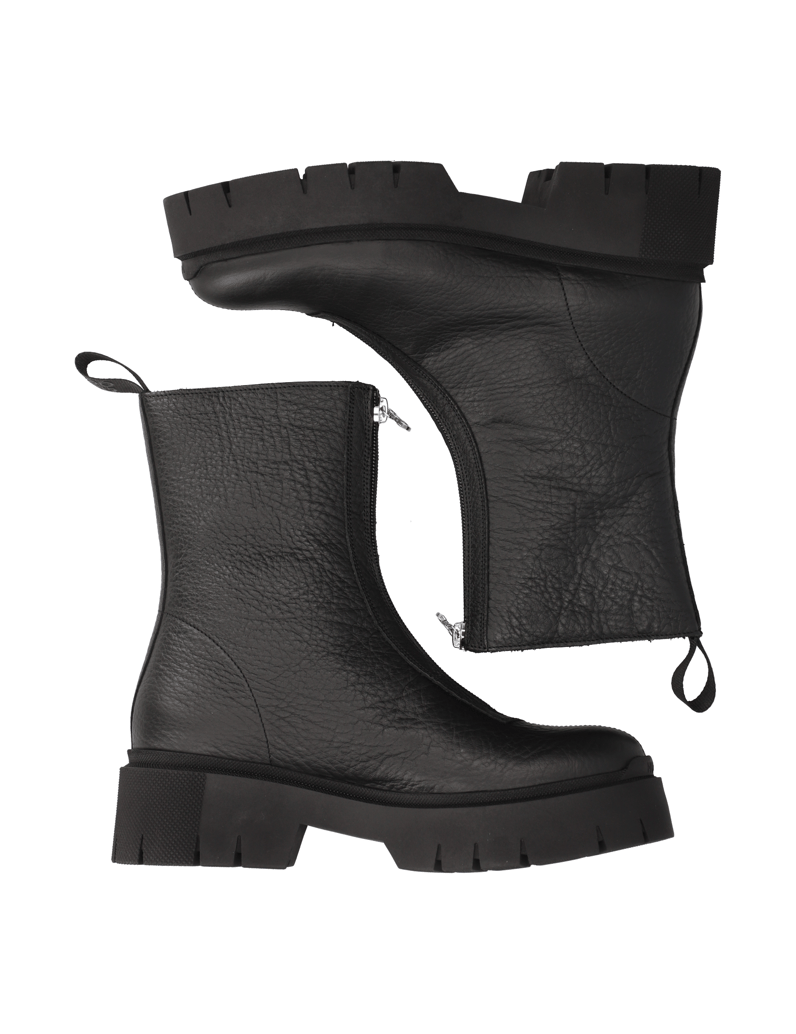 HUGO-kotníčkové-boty-černá