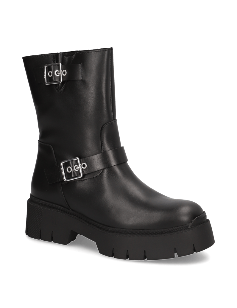 HUGO-kotníčkové-boty-černá