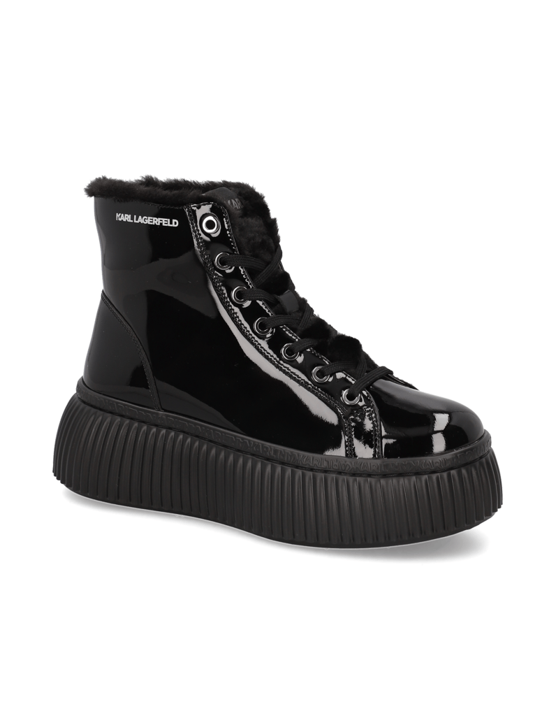 KARL-LAGERFELD-snurovacia-obuv-čierna