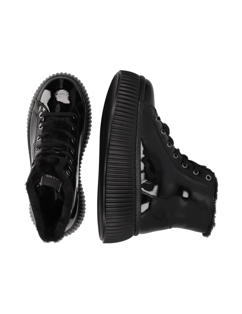 KARL-LAGERFELD-snurovacia-obuv-čierna