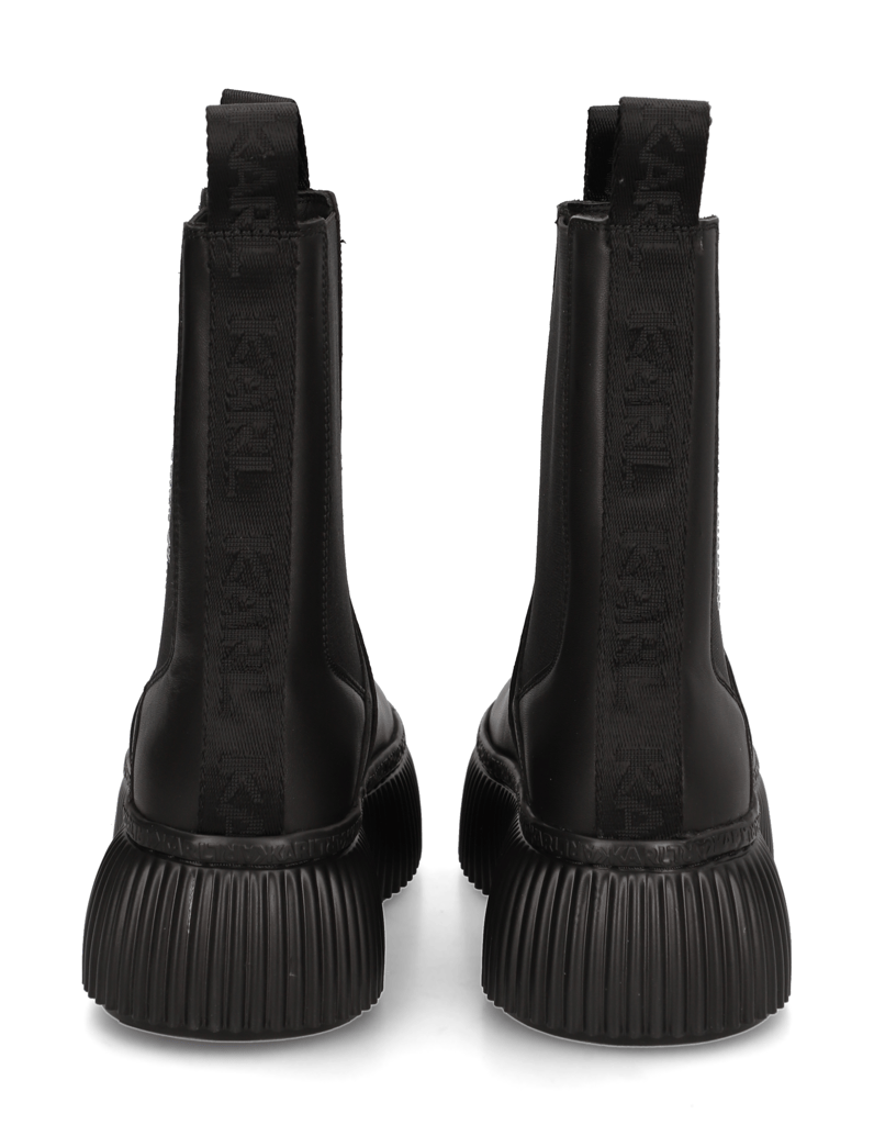 KARL-LAGERFELD-KREEPER-LO-Long-Gore-Strass-schwarz