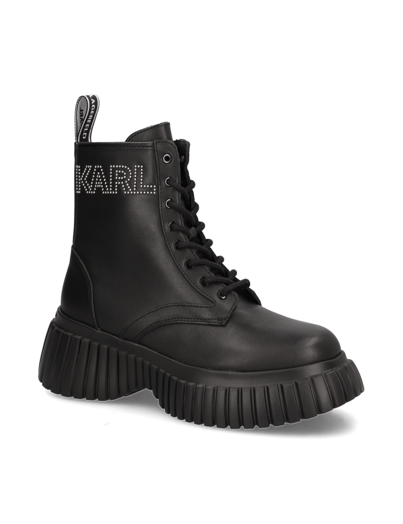 KARL-LAGERFELD-snurovacia-obuv-čierna