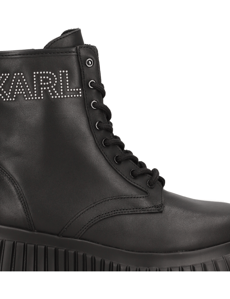 KARL-LAGERFELD-snurovacia-obuv-čierna