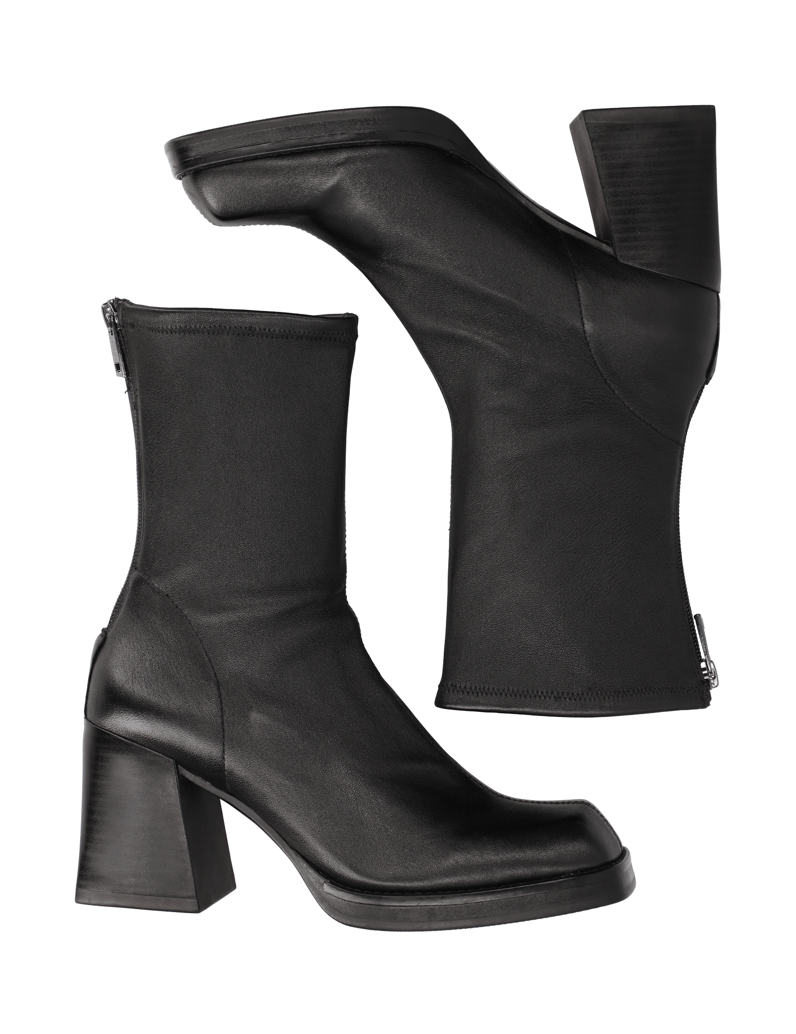 NEWD.Tamaris-Glattleder-Stiefelette