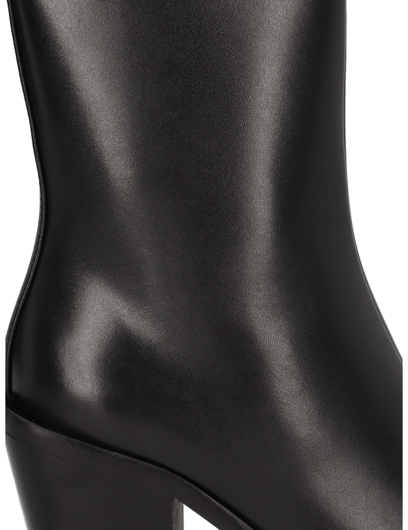 NEWD.Tamaris-Glattleder-Stiefelette-schwarz