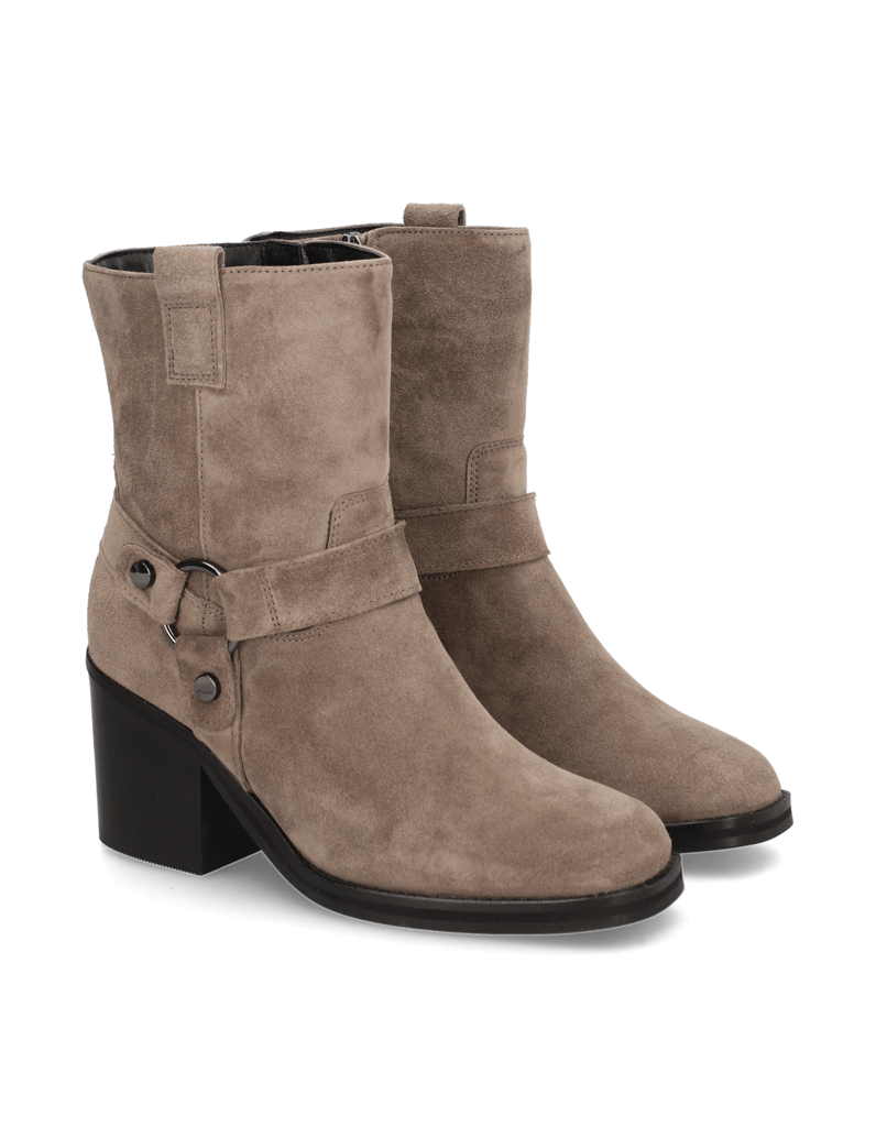 NEWD.Tamaris-Veloursleder-Stiefelette